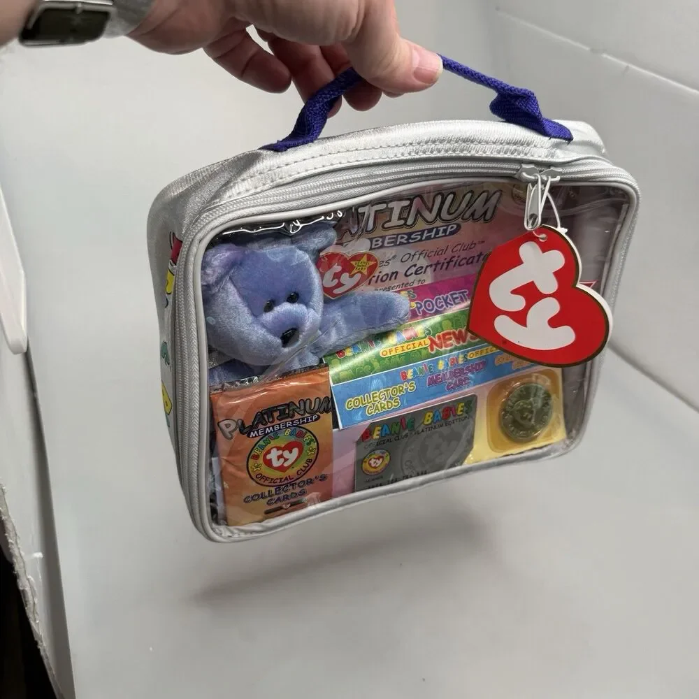 Ty Beanie Babies Platinum Edition Club Kit Sealed Vintage Collectible NEW